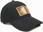  LA Police Gear Leather Flag Patch Hat