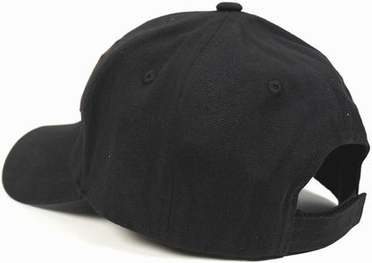  LA Police Gear Leather Flag Patch Hat
