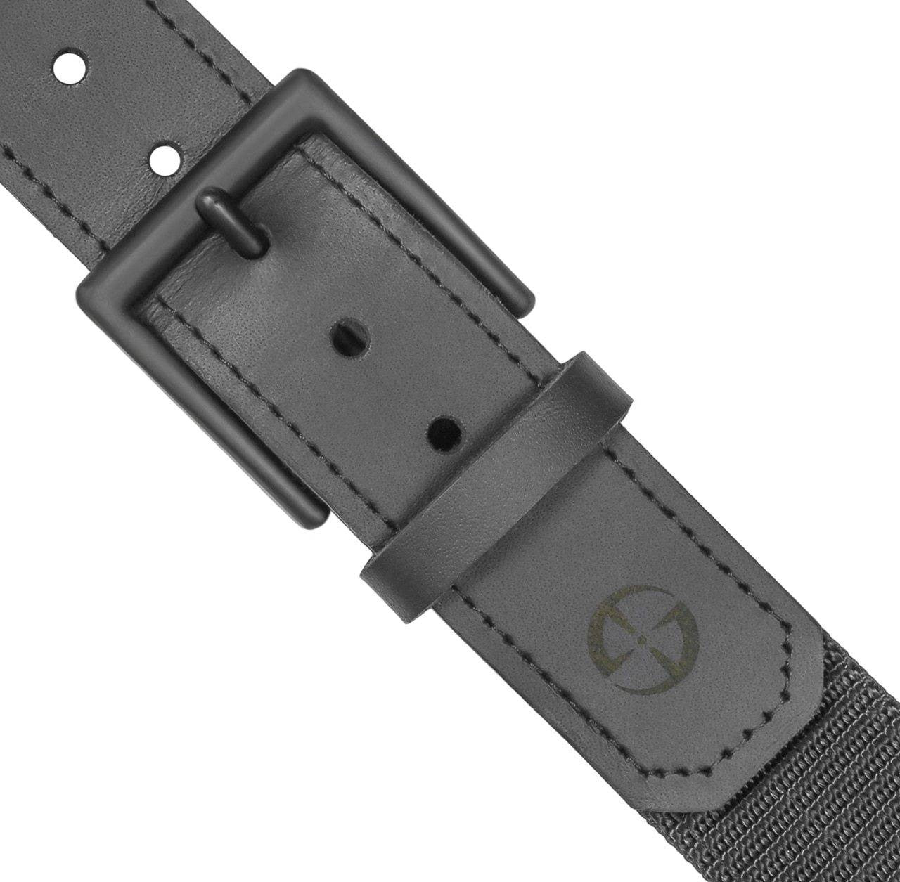  LA Police Gear Leather Tip Shooter's Belt