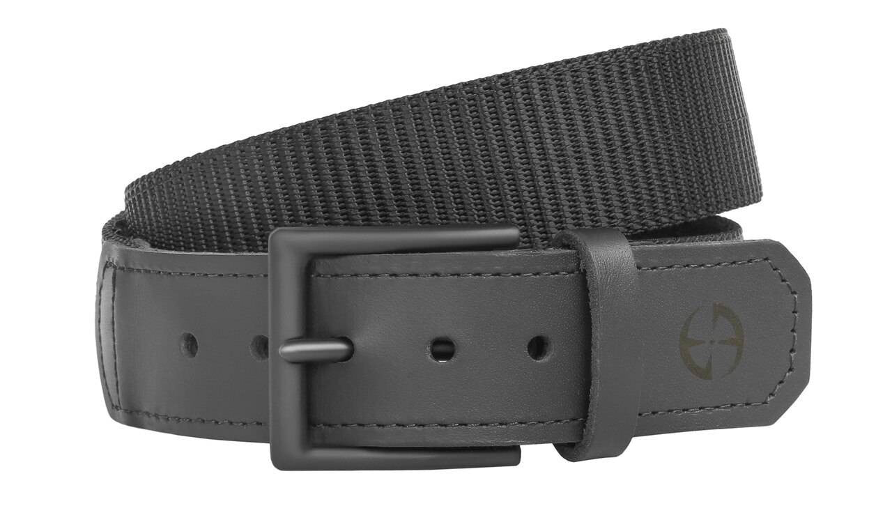  LA Police Gear Leather Tip Shooter's Belt