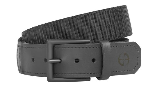  LA Police Gear Leather Tip Shooter's Belt