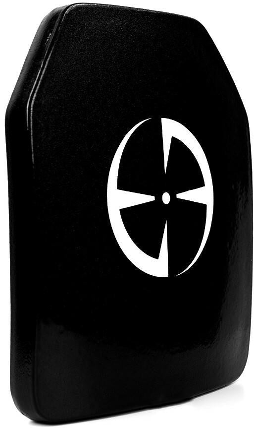  LA Police Gear Level IV 10" X 12" Ceramic Multi-Curve Ballistic Armor Rifle Plate