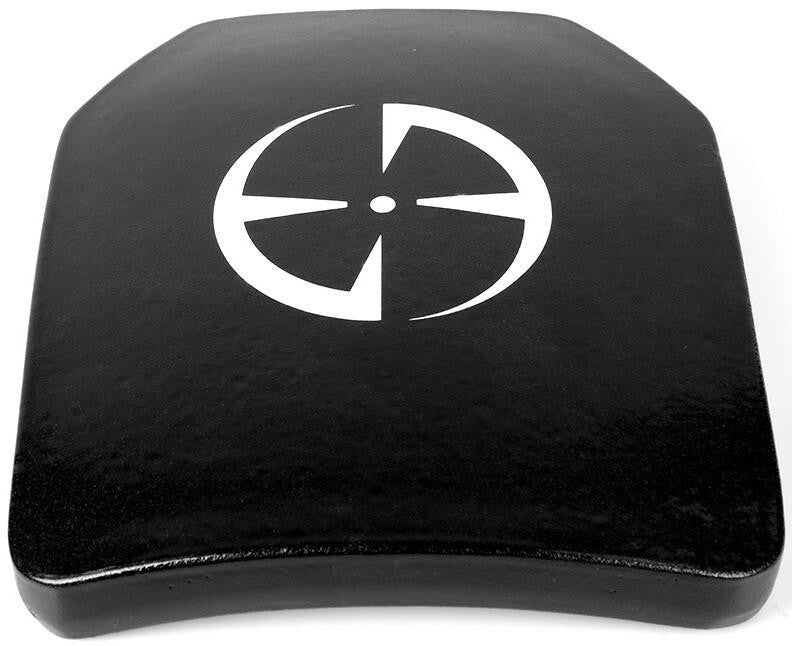  LA Police Gear Level IV 10" X 12" Ceramic Multi-Curve Ballistic Armor Rifle Plate