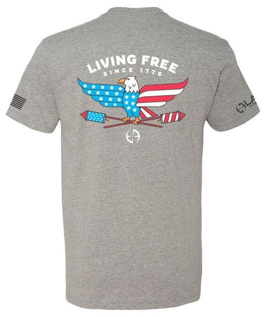  LA Police Gear Living Free T-Shirt