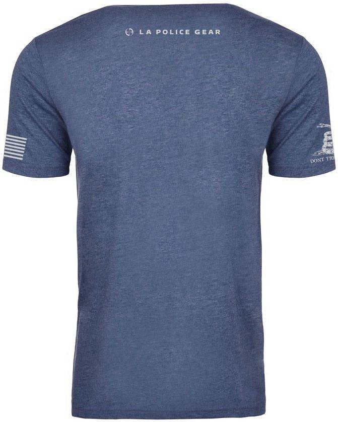  LA Police Gear Logo Flag T-Shirt
