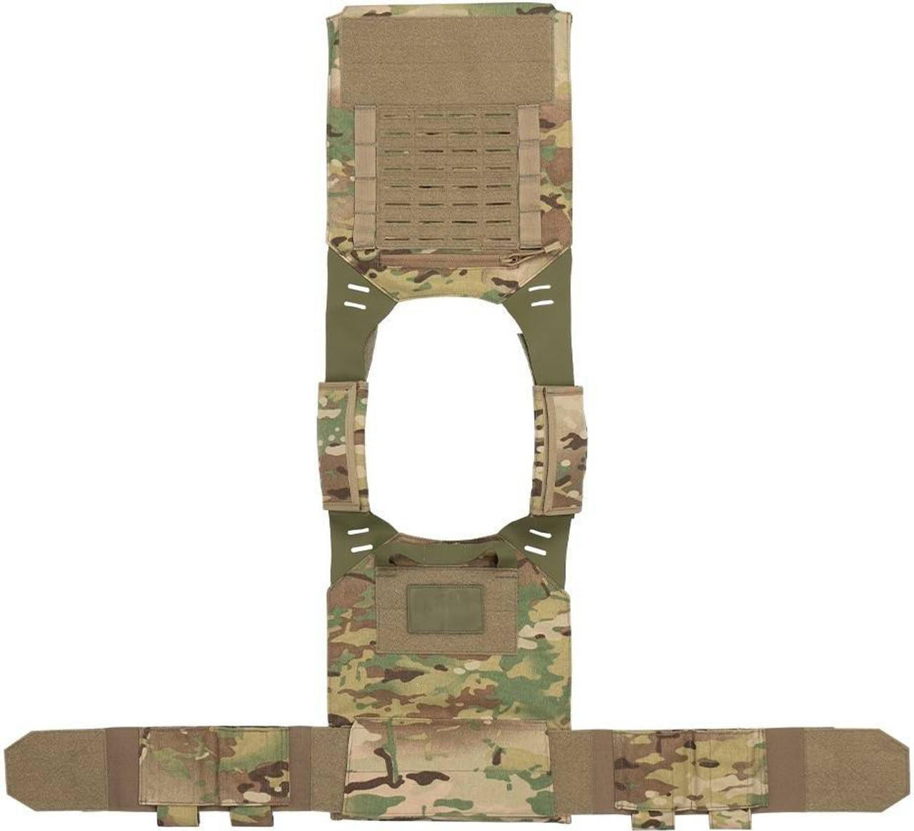  LA Police Gear LVPC Plate Carrier + 2 Level IV Plates Kit