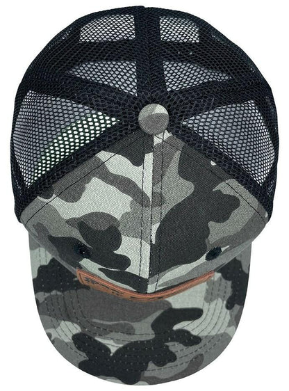  LA Police Gear Men's Camo Gun Flag Hat