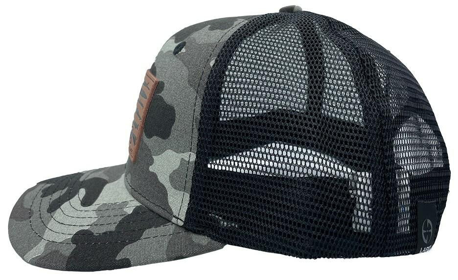  LA Police Gear Men's Camo Gun Flag Hat