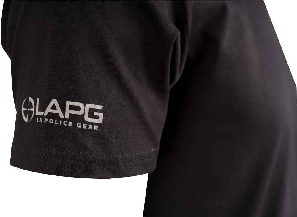  LA Police Gear Men's Heroes Welcome Flag Shirt