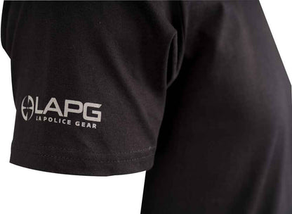  LA Police Gear Men's Heroes Welcome Flag Shirt