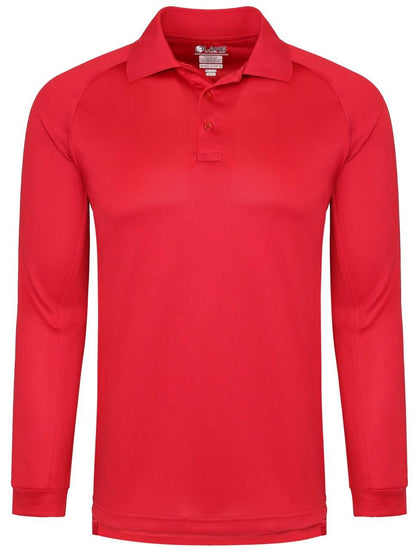  LA Police Gear Men's Long Sleeve Operator Tact Performance Polo