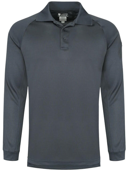  LA Police Gear Men's Long Sleeve Operator Tact Performance Polo