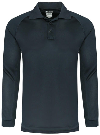  LA Police Gear Men's Long Sleeve Operator Tact Performance Polo