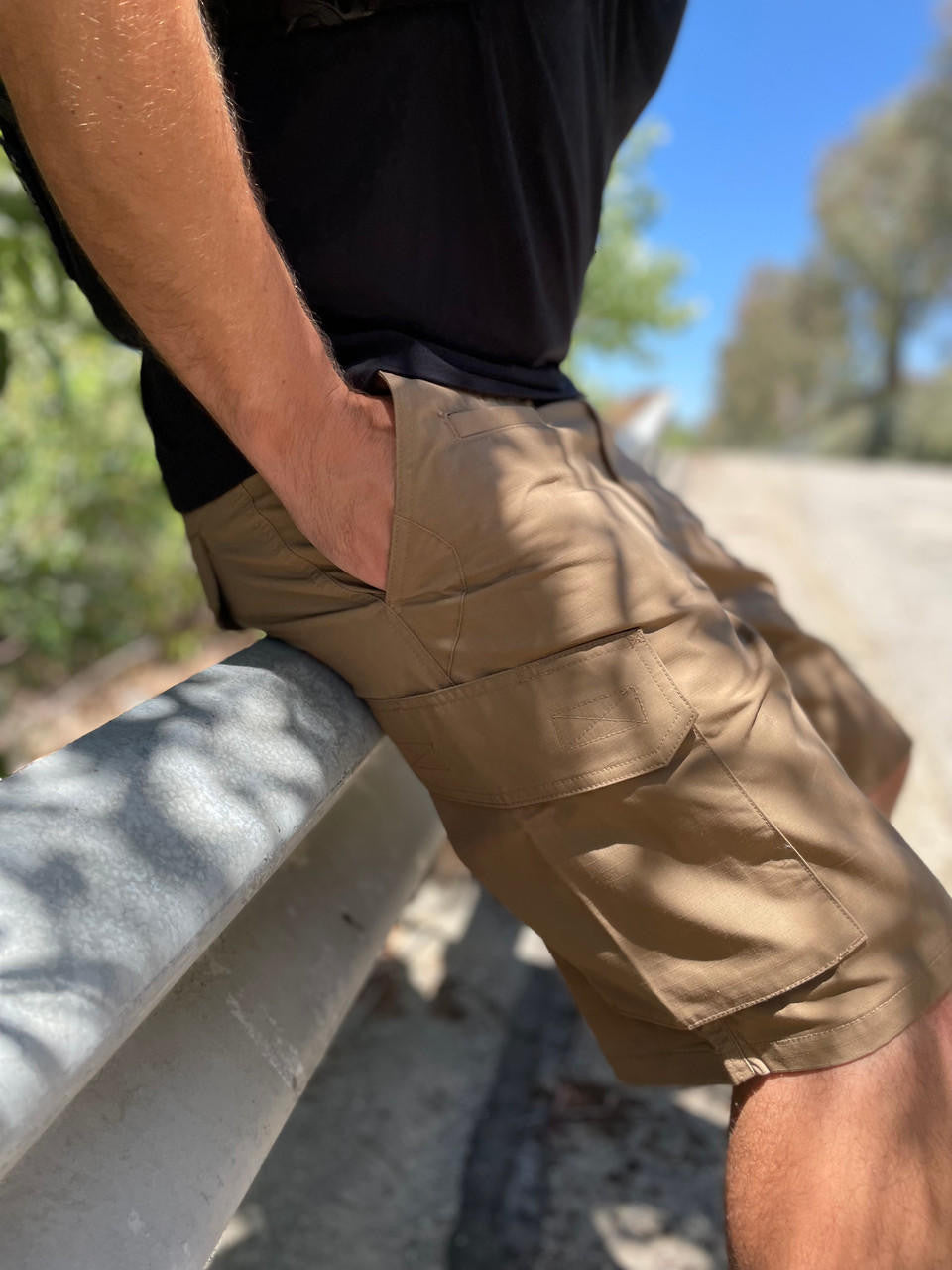  LA Police Gear Men's Operator Tactical Shorts
