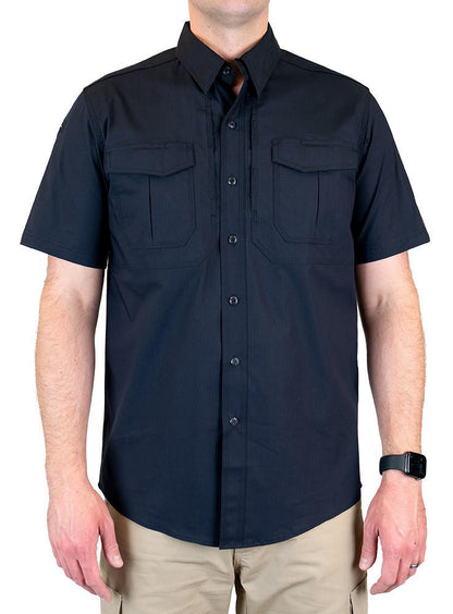  LA Police Gear Men's Short Sleeve Battle Rattle Stretch Field Shirt