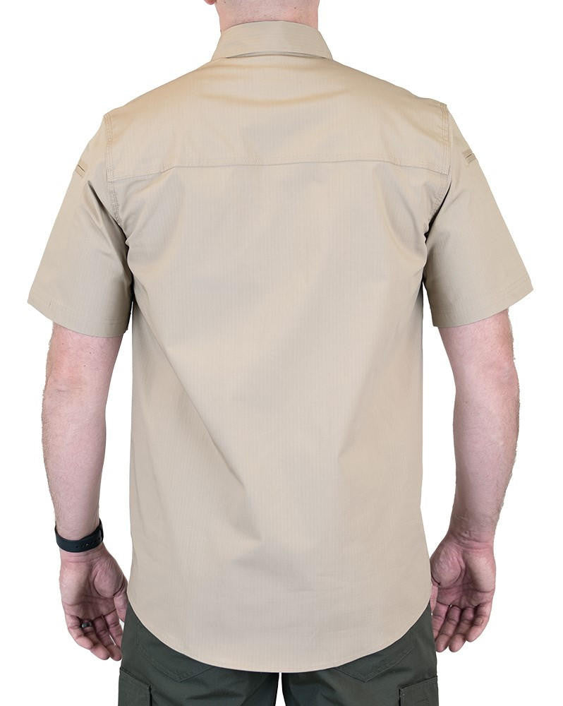  LA Police Gear Men's Short Sleeve Battle Rattle Stretch Field Shirt