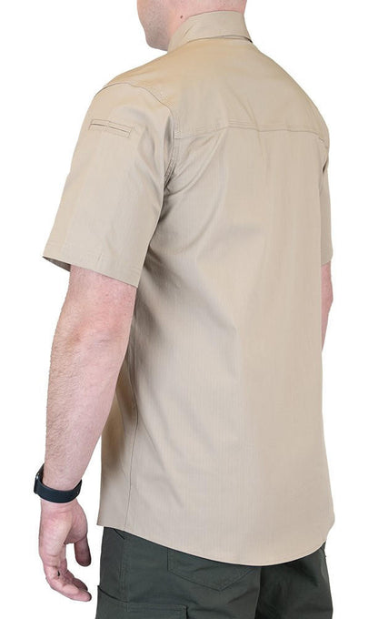  LA Police Gear Men's Short Sleeve Battle Rattle Stretch Field Shirt