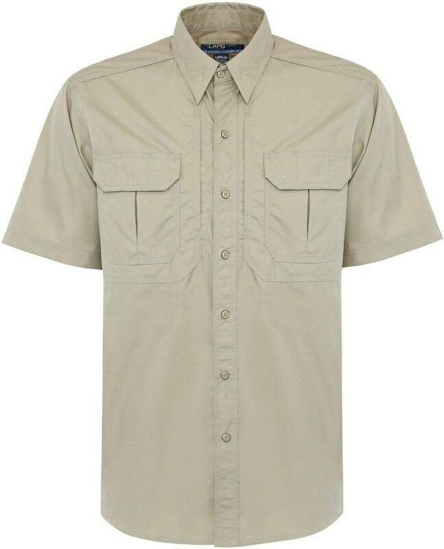  LA Police Gear Men's Short Sleeve Tactical Field Shirt 2.0
