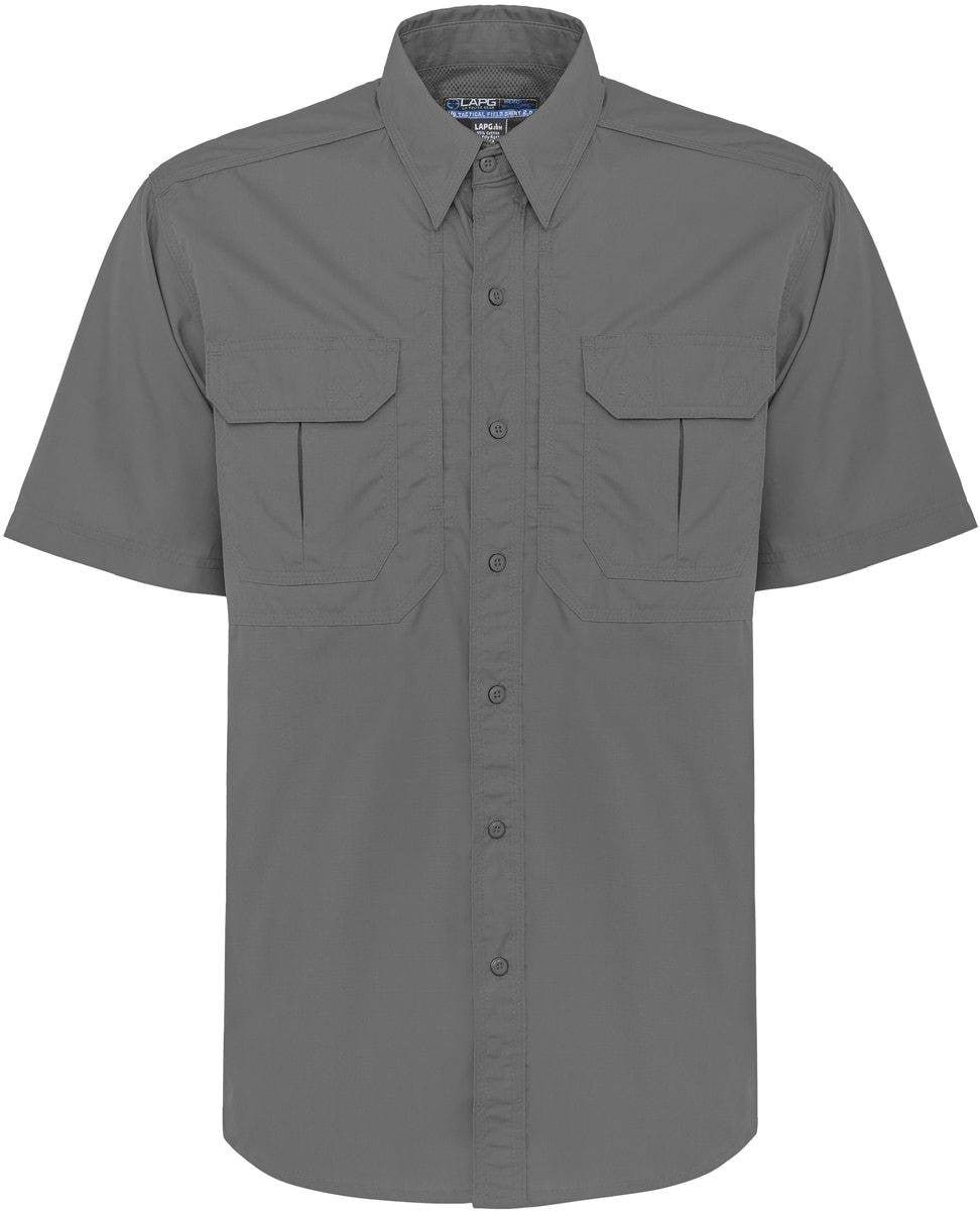  LA Police Gear Men's Short Sleeve Tactical Field Shirt 2.0