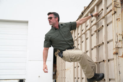  LA Police Gear Men's Short Sleeve Tactical Field Shirt 2.0