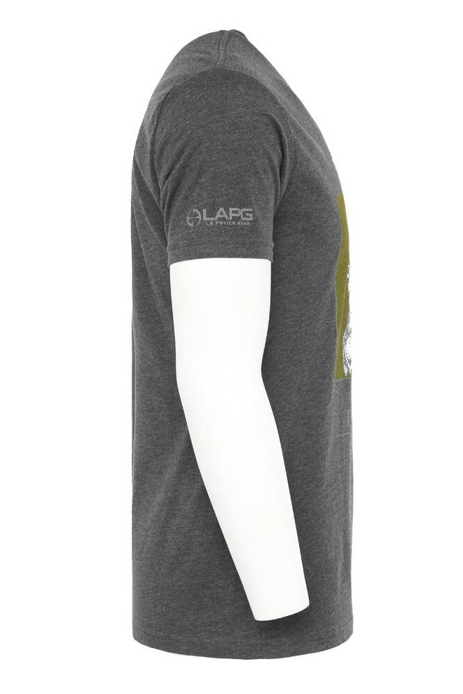  LA Police Gear Men's St. Michael Defende Nos T- Shirt