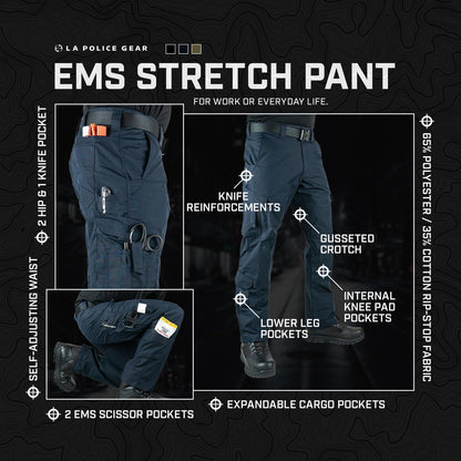  LAPolice Gear Men's Stretch EMS Pants