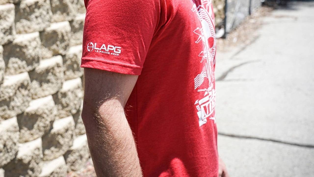  LA Police Gear Merica T-Shirt