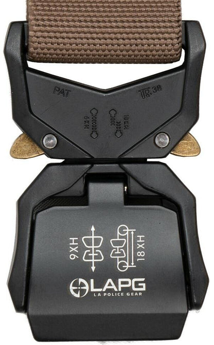  LA Police Gear MTB Tactical Belt With Metal Tac Buckle