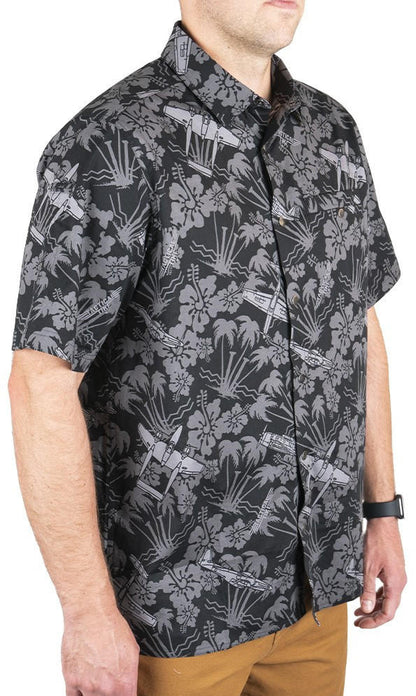  LA Police Gear Plane Tactical Tiki™ Short Sleeve Button Up Shirt