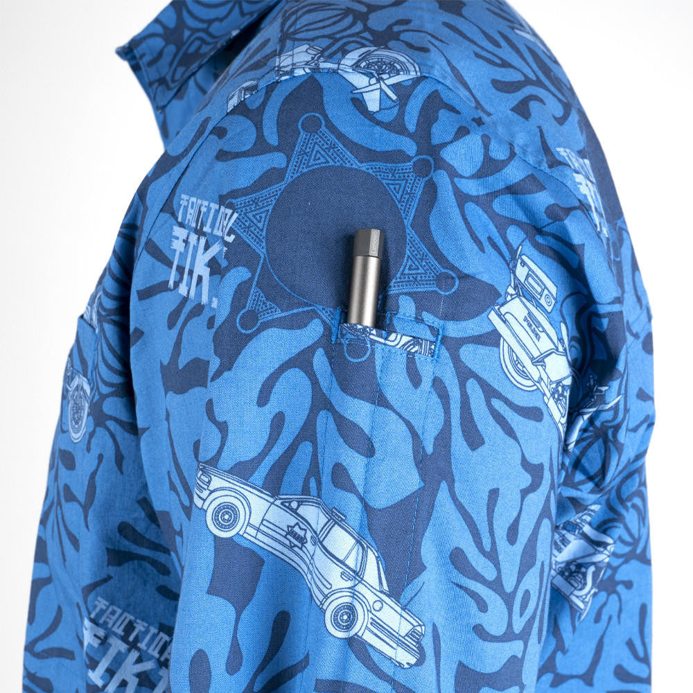  LA Police Gear Police Tactical Tiki™ Short Sleeve Button Up Shirt