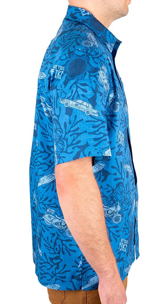  LA Police Gear Police Tactical Tiki™ Short Sleeve Button Up Shirt