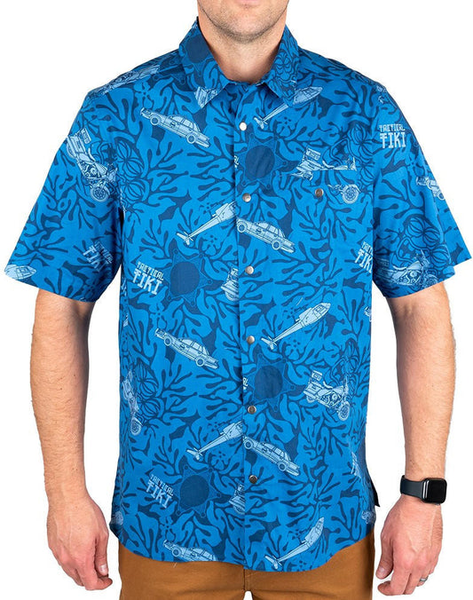  LA Police Gear Police Tactical Tiki™ Short Sleeve Button Up Shirt
