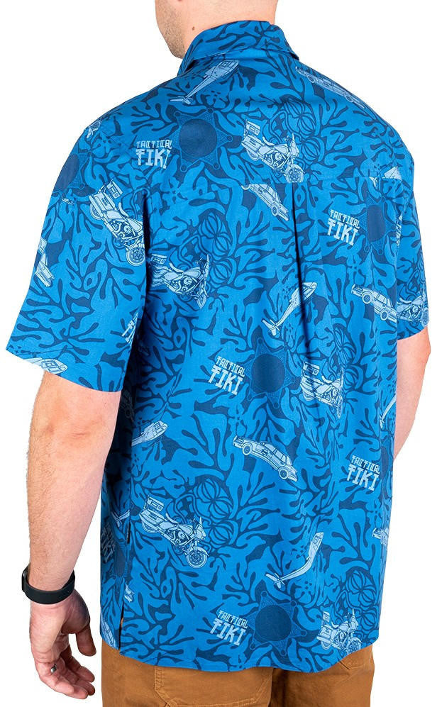  LA Police Gear Police Tactical Tiki™ Short Sleeve Button Up Shirt