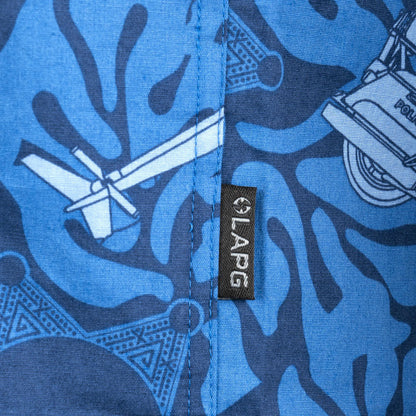  LA Police Gear Police Tactical Tiki™ Short Sleeve Button Up Shirt