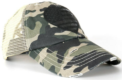  LA Police Gear Pony Tail Heart Hat