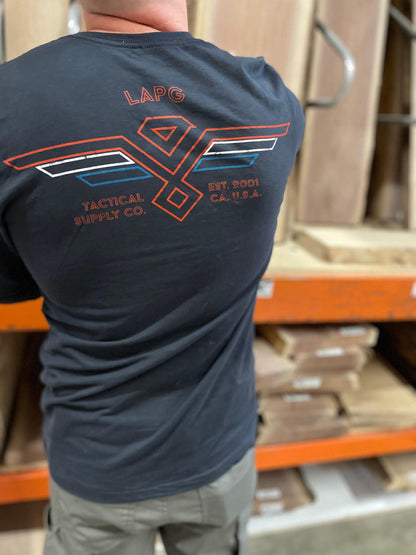  LA Police Gear RWB Eagle Shirt