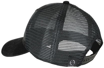  LA Police Gear Screen Printed Blackout Flag Trucker Hat
