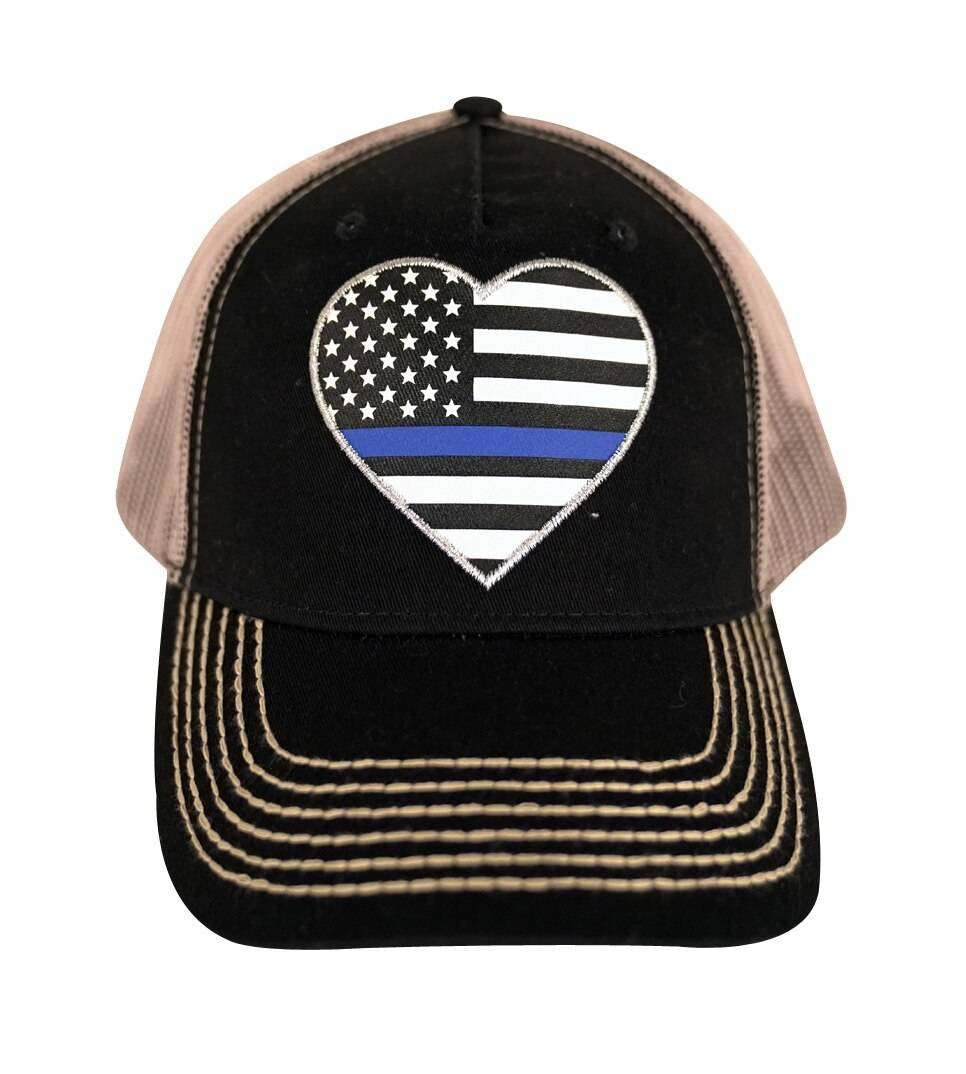  LA Police Gear Shimmer TBL Heart Hat