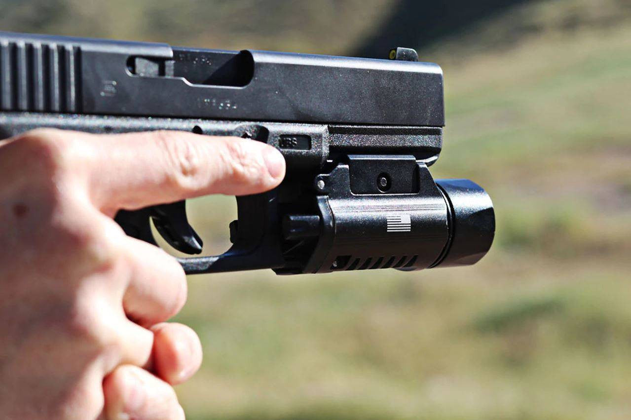  LA Police Gear SlideRail XWL Tactical Strobe WeaponLight