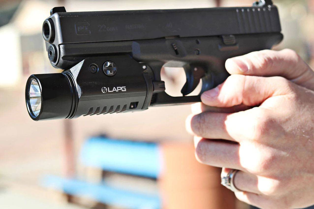  LA Police Gear SlideRail XWL Tactical Strobe WeaponLight