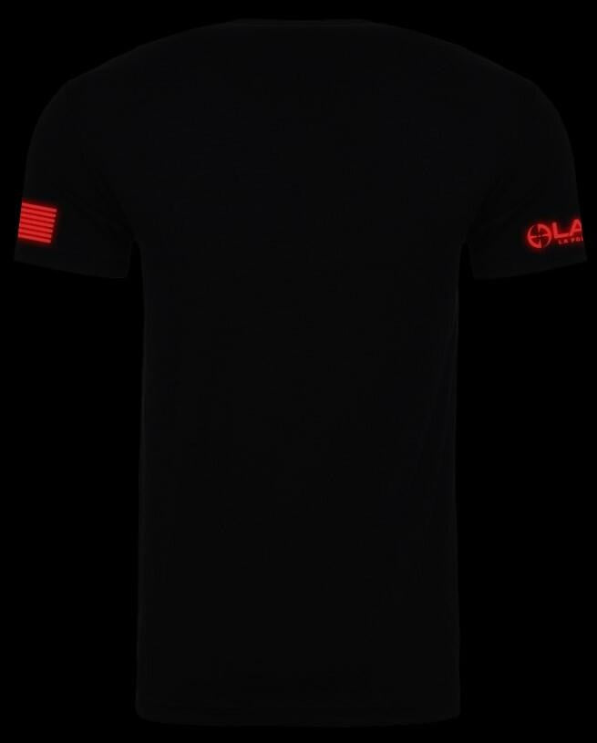  LA Police Gear Spooky Things Glow In The Dark T-Shirt