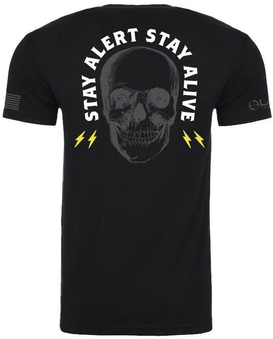  LA Police Gear Stay Alert T-Shirt