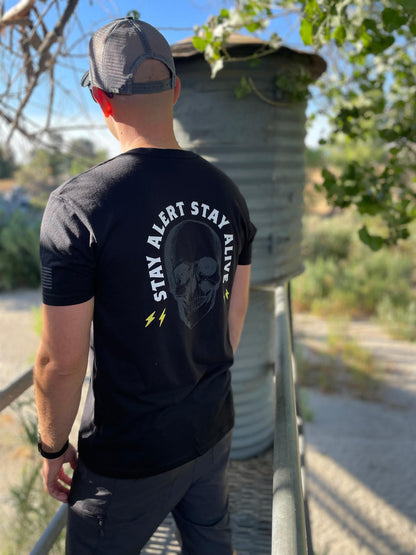  LA Police Gear Stay Alert T-Shirt
