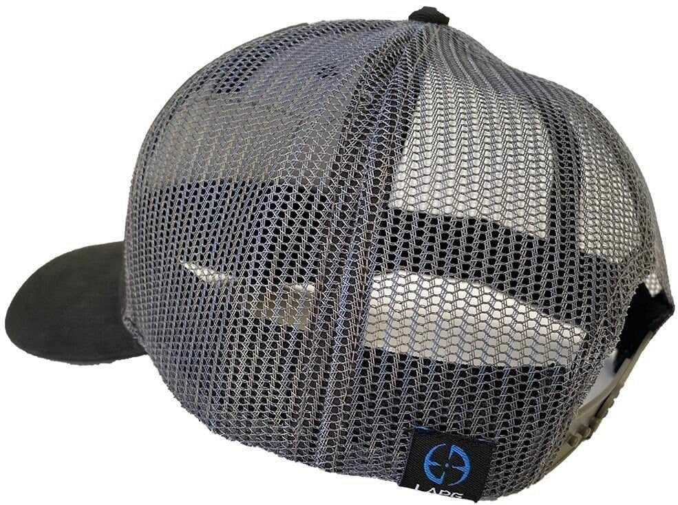 LA Police Gear Subdued Leather Flag Patch Hat