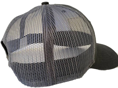  LA Police Gear Subdued Leather Flag Patch Hat