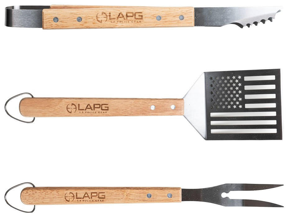  LA Police Gear Tactical BBQ Apron & Tool Kit
