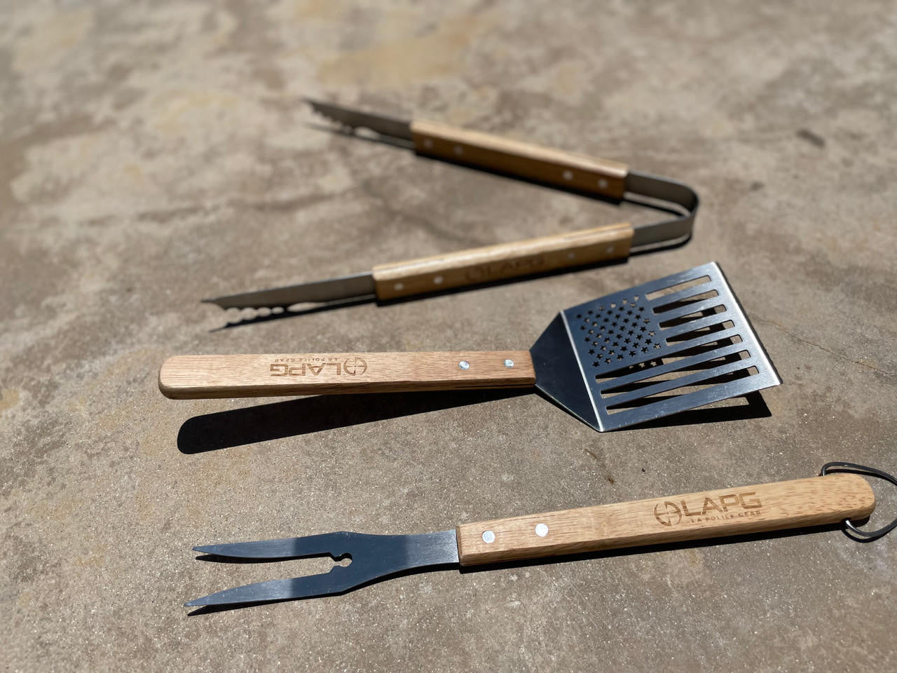  LA Police Gear Tactical BBQ Apron & Tool Kit
