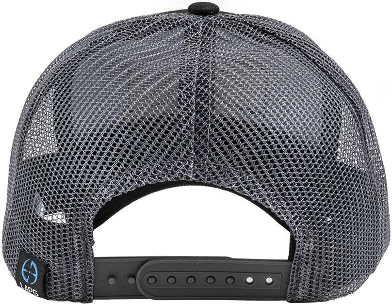  LA Police Gear TBL Subdued Leather Flag Patch Hat