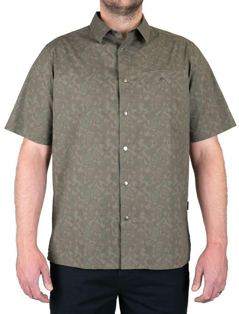  LA Police Gear Terrain Short Sleeve Button Up Shirt