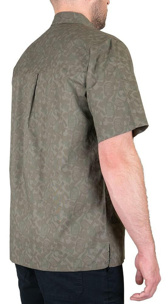  LA Police Gear Terrain Short Sleeve Button Up Shirt